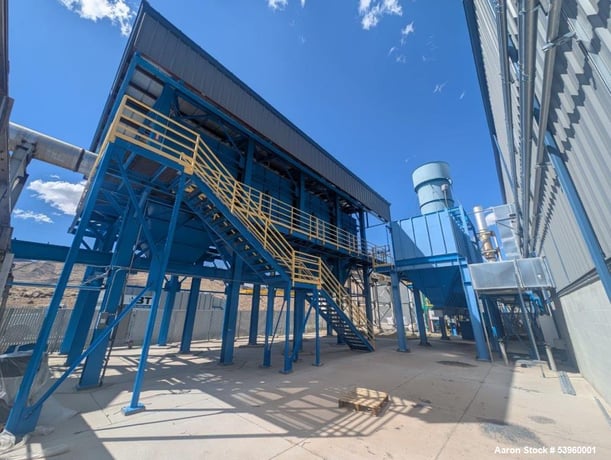 30000 cfm, Battery Recycling Systems, Air Filtration System, 150 HP Blower, 3ph, 24 VDC, Bag House - Image 5