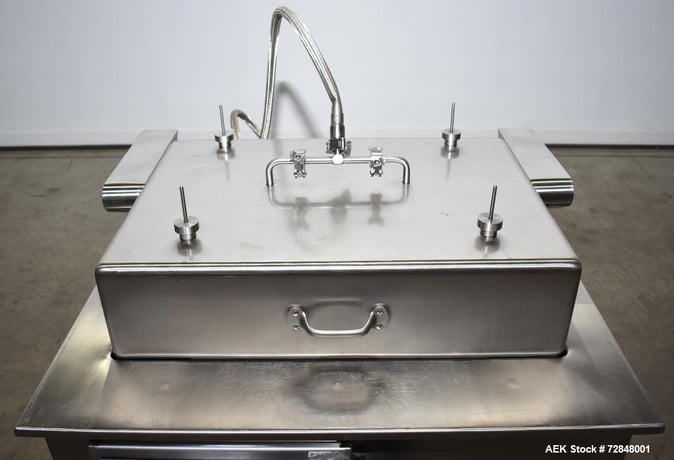 Cozzoli #GW24, Batch Vial Washer, Stainless Steel, 10000 Vials/Hr, 1-500 mL, 1" centers, 110 V., AB - Image 6
