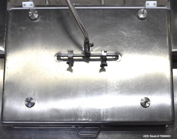 Cozzoli #GW24, Batch Vial Washer, Stainless Steel, 10000 Vials/Hr, 1-500 mL, 1" centers, 110 V., AB - Image 7