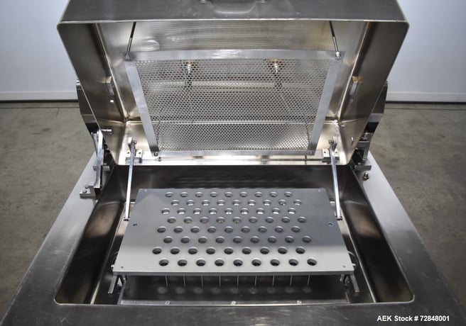 Cozzoli #GW24, Batch Vial Washer, Stainless Steel, 10000 Vials/Hr, 1-500 mL, 1" centers, 110 V., AB - Image 8
