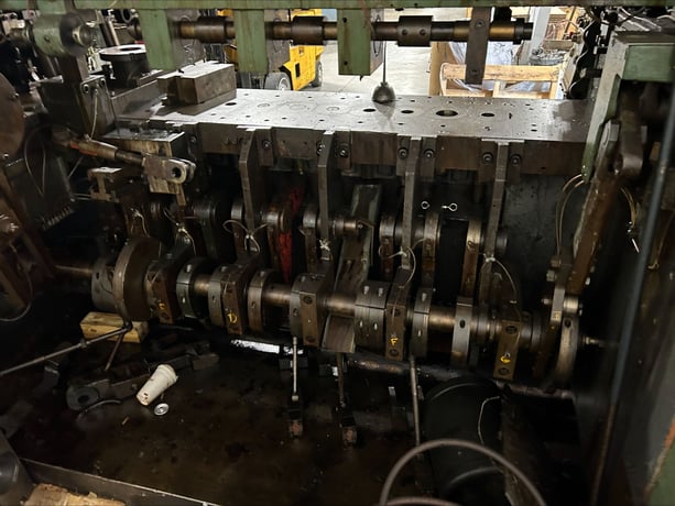 Waterbury Farrel #PC112, transfer press, 9" stroke, Minster brake clutch combo - Image 10