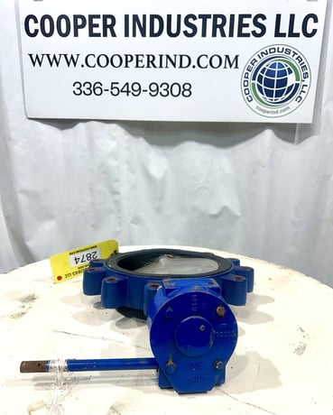 12" Keystone #DN300/NPS12, butterfly valve, Stainless steel disc - Image 6