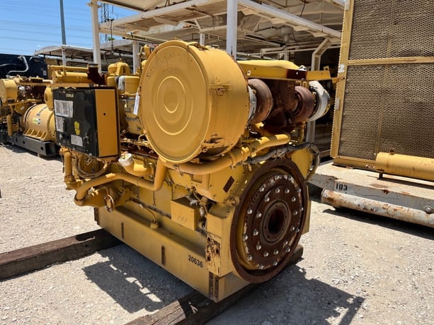 1476 HP Caterpillar #3512B Engine, 4AW Prefix, Rebuildable Core, 1200RPM Generator Drive, Tier 1, 2005 - Image 3