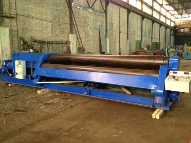 168" x .25" Steco #HIP/4, initial pinch, hydraulic adjustable/drop end, excellent, 1973 - Image 1