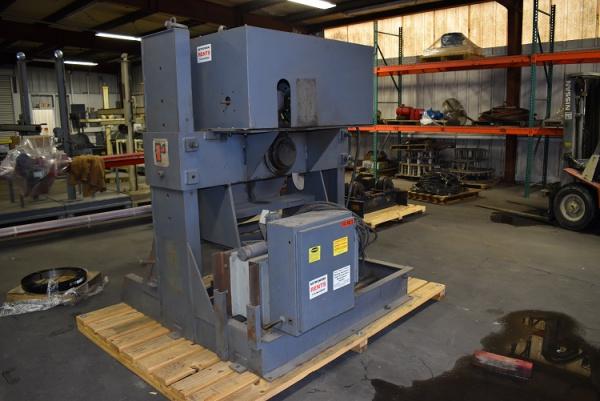 10000 lb. Ransome #5H, headstock, 47.5" table, 6" thru hole, 47" centerline, 1975 - Image 4