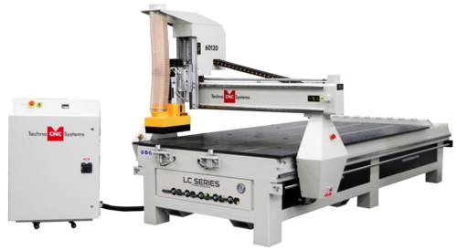 Techno New Generation LC-Series #60120, CNC Router, 60" X, 120" Y, 14-1/4" Z, 6k-24k RPM, 10 HP, 12" gantry - Image 1