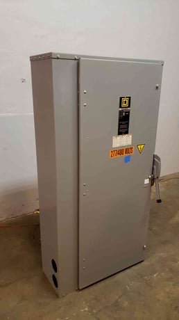 800 Amp. Square D, HJ367, 3PH, 600 Volts, Disconnect Switch - Image 9
