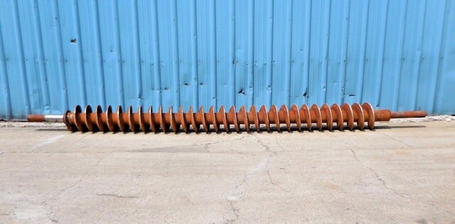 Holo-Flite, ash cooler screw, 19' 3" long, 16" wide, 200 psi, 2004 - Image 1