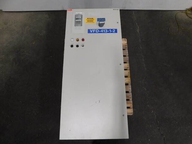 60 HP ABB, VFD drive cabinet, 68 amp, 480 V.AC - Image 9