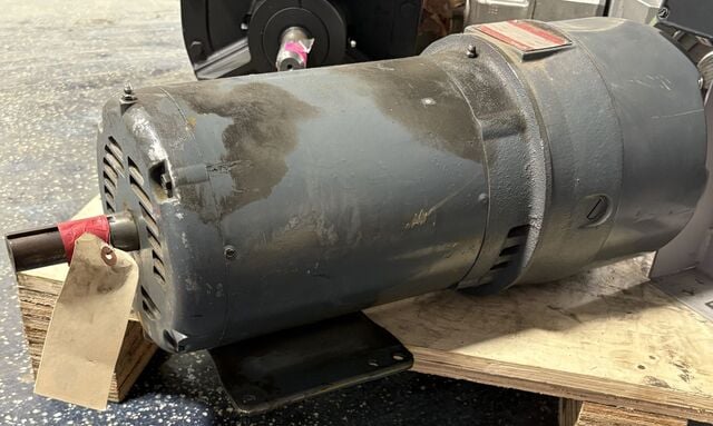 5 HP 1725 RPM Baldor RM3218T, Frame 184T, 3Ph w/ FMC 1-087-031-00 Electric Brake - Image 4