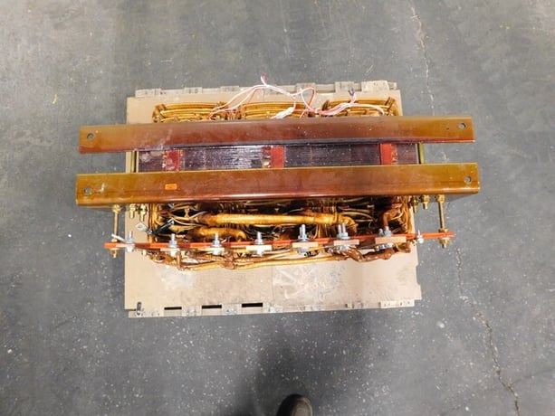 225 KVA 480 Primary, 208/120 Secondary, Liebert, Emerson A225C, transformer core - Image 10