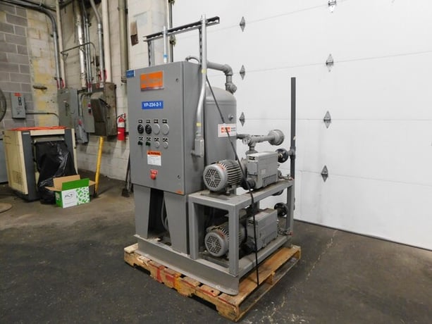 Busch #R5C0040, double vacuum pump system, 2 HP, 230/460 V., 3 phase - Image 3