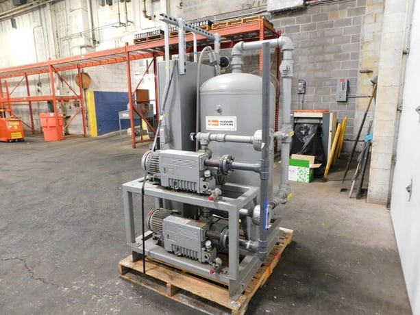 Busch #R5C0040, double vacuum pump system, 2 HP, 230/460 V., 3 phase - Image 5