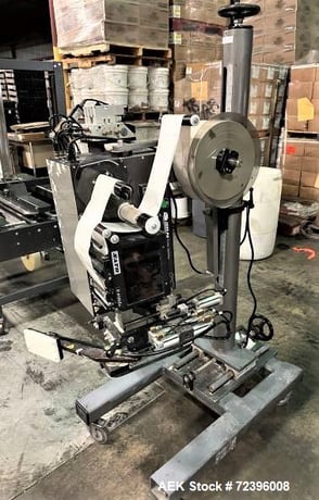 CTM #3600-PA, Pressure-Sensitive Labeler, Tamp-Blow, w/ stand & parts, 90 psi, PLC, 108-132 V., 3-5 CFM - Image 2