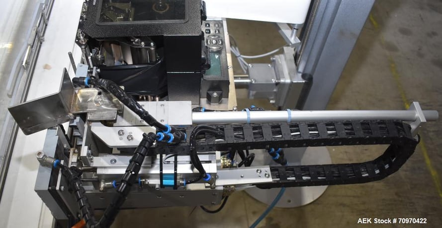 Domino #M400, M-Series Print & Apply Labeler, LR, w/ Optel Inspection System, AB Powerflex Control - Image 9