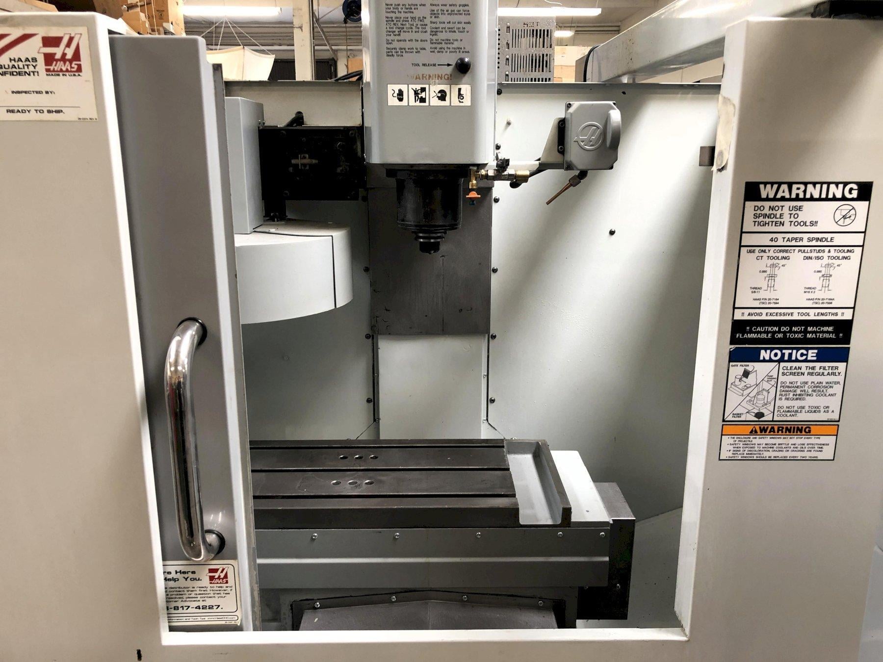 Haas #Super-Mini-Mill, CNC vertical machining center, 10 automatic tool changer, 16" X, 12" Y, 10" Z, 10000 - Image 5