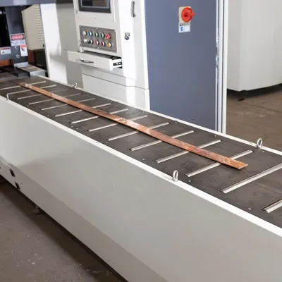 Lijian #MX602K-8C, CNC busbar punching & shearing unit, 8 tools + shear, Beckhoff Control, 2025 - Image 5