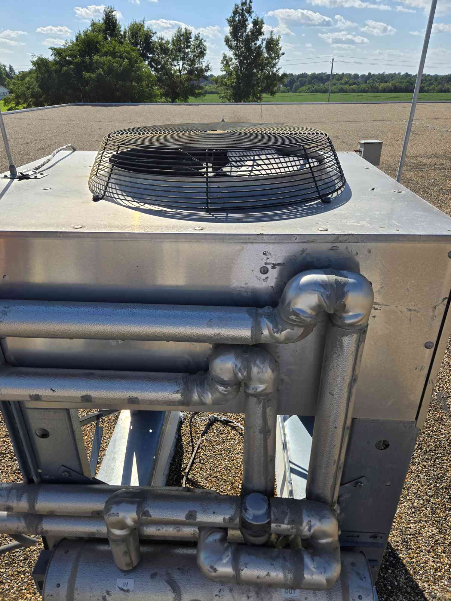 Libert #DCLS104-AS4046, air cooled condenser, Single Fan, 460v 3PH - Image 3