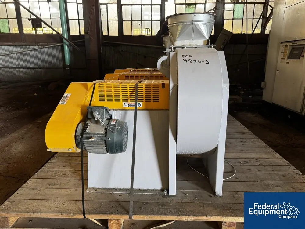 Cincinnati #RBE-13, Fan Blower, Carbon Steel, 3 HP, 230/460 V., 12.5" inlet, 10" x 12" outlet - Image 1