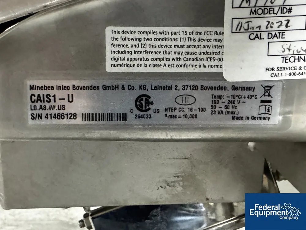 264.2 gallon Sartorius, Palletank for Mixing, Jacketed, 2021 - Image 7