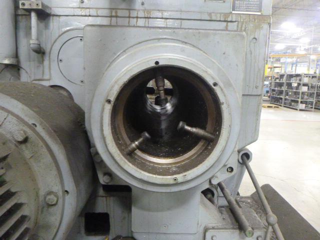 No. 4A Warner & Swasey, M3550M square head saddle turret lathe, 24" chuck, 9.25"hole thru spindle, 1967 - Image 5