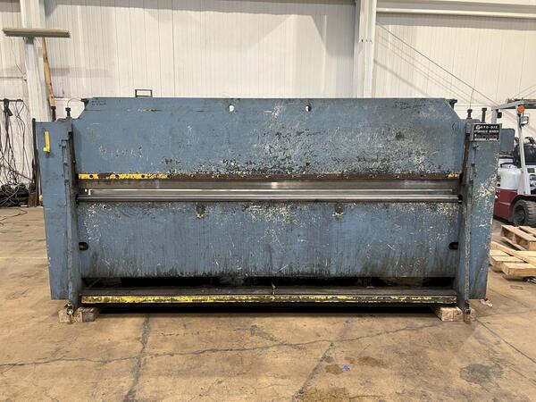 16 gauge x 10' Roto-Die #10, hydraulic brake press, 3" stroke, 20-50 SPM, 7.5 HP - Image 1