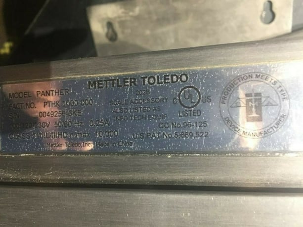 10000 lb. Mettler Toledo digital platform scale, 60" x 60" - Image 7