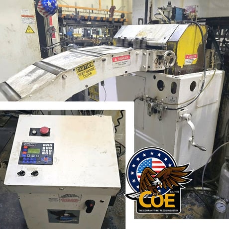 18" wide x .187 th, COE #CPRF-S318, servo feeder, 2.5" feed roll, 2015 - Image 1