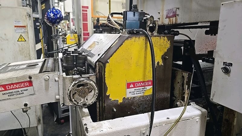 18" wide x .187 th, COE #CPRF-S318, servo feeder, 2.5" feed roll, 2015 - Image 6
