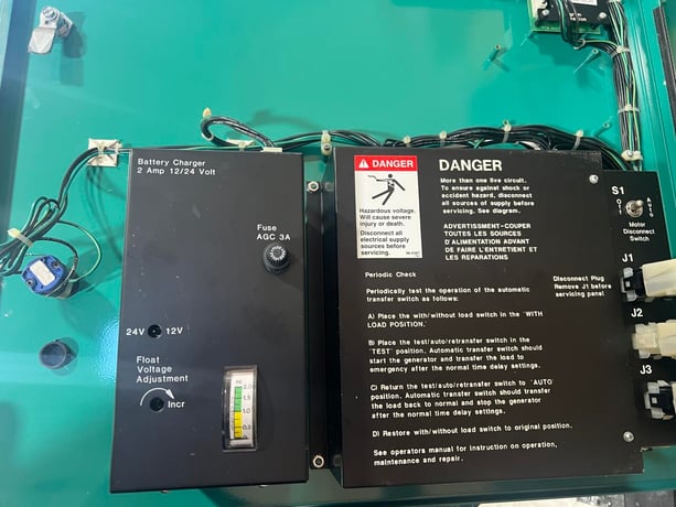 Cummins, Onan #OT225, automatic transfer switch, 240 Volts, 1 phase, Nema 1, 1993 - Image 10