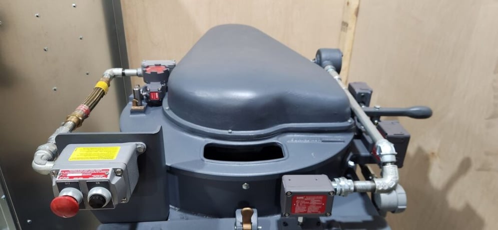 P Ronci Machine Co. #R-200V, chip spinner centrifuge, never used, 2024 - Image 7