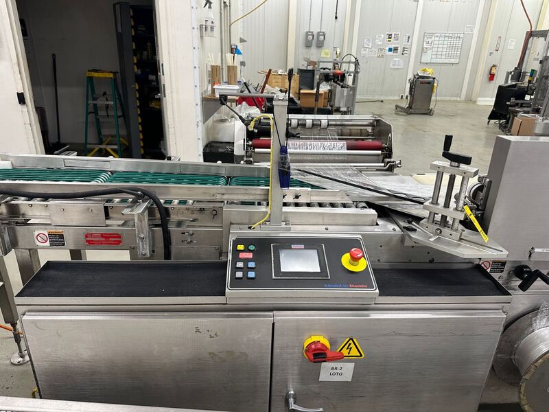 Shanklin #F-1A-CDA, Stainless steel food grade side seal shrink wrapper - Image 5