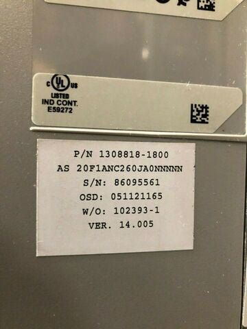 Allen-Bradley 20F1ANC260JA0NNNNN PowerFlex 753 AC Drive 400V 132kW 3-PH S-217 - Image 6