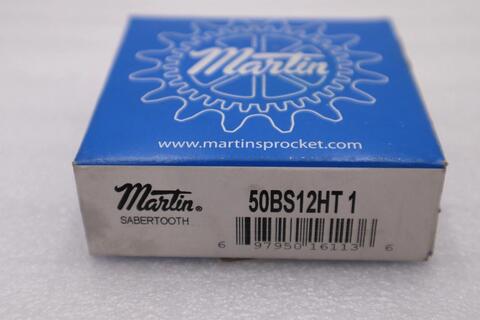 LOT OF 2 - MARTIN SPROCKET & GEAR INC 50BS12HT 1 / 50BS12HT1 STOCK H826A - Image 2