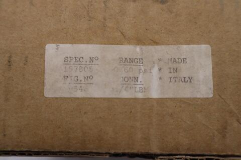 Usg pressure gauge 0-60psi spec 157805 #l-803 - Image 1