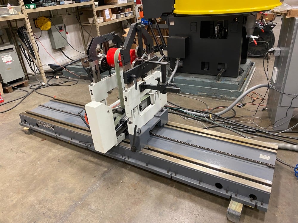 6500 lb. Schenck #H40, Belt Drive, 63" diameter, 112" length, 10HP, like new, w/new EasyBalance electronics - Image 2