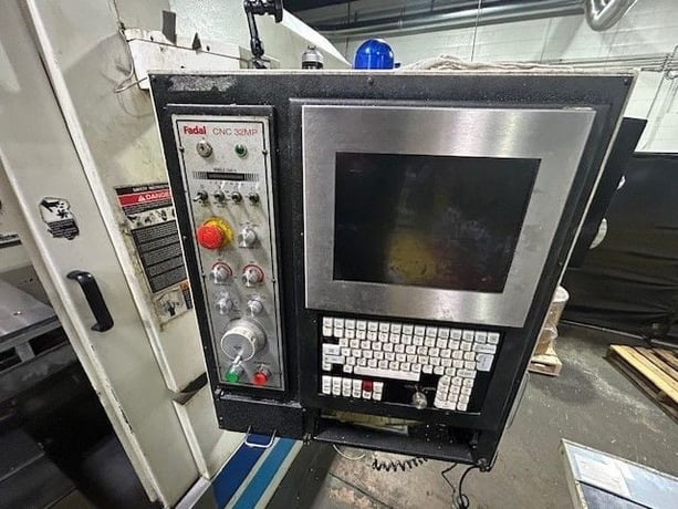 Fadal #VMC6030HT, CNC vertical machining center, 60" X, 30" Y, 30" Z, 10000 RPM, 21 automatic tool changer - Image 2
