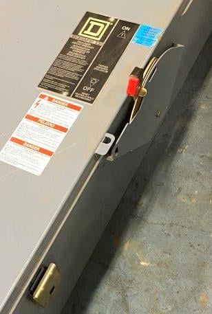 800 Amp. Square D, safety switch breaker encl, 600 Volts - Image 4