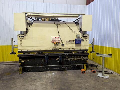 230 Ton, Pacific #J230-12, hydraulic press brake, 12' overall, 1991 - Image 1