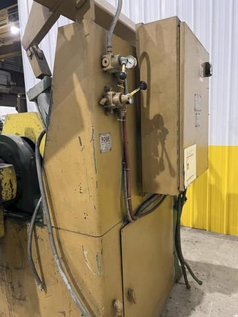 20000 lb. Rowe #20030-DSJ, motorized coil reel uncoiler, 30" width, 60" outside dimensions, pneumatic hold - Image 8