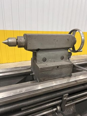 24" x 120" Toolmex Ponar #TUR-63, gap bed engine lathe, 16" 4-jaw chuck, 3.5" hole, D1-11, Steady Rest - Image 10