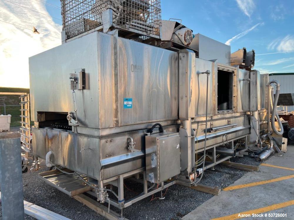 Omar Associates, Belt Oven, 100 KW, Stainless Steel Mesh Belt, 168 A, 480 V., 3ph, - Image 1