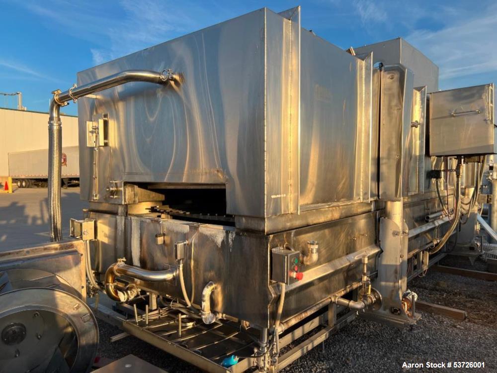 Omar Associates, Belt Oven, 100 KW, Stainless Steel Mesh Belt, 168 A, 480 V., 3ph, - Image 2