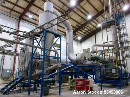 Drying Solutions, Rotary Steam Dryer, 304 Stainless Steel, 7.3 MMBTU/hr, Co-Current Flow, 1500 PPH capacity - Image 2