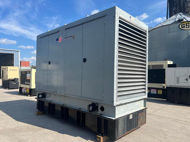 350 KW MTU #Series-60, diesel generator, 14 liter Detroit Diesel engine, with enclosure & base fuel tank - Image 3