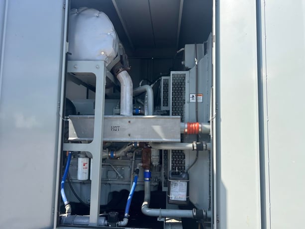 350 KW MTU #Series-60, diesel generator, 14 liter Detroit Diesel engine, with enclosure & base fuel tank - Image 6