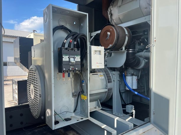 350 KW MTU #Series-60, diesel generator, 14 liter Detroit Diesel engine, with enclosure & base fuel tank - Image 10