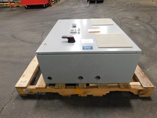 50 HP ABB, ACH550-UH-072A-4, VFD drive cabinet, 480 V.AC, 72 amp - Image 7