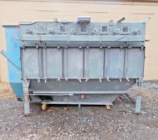 9600 cfm Wheelabrator #46-MPF-D/C, dust collector, 24 filter element - Image 1
