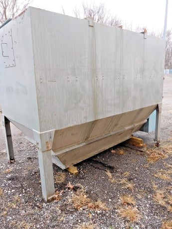 9600 cfm Wheelabrator #46-MPF-D/C, dust collector, 24 filter element - Image 4